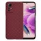 Husa pentru Xiaomi Redmi Note 12S, Techsuit, Carbonite FiberShell, Rosie