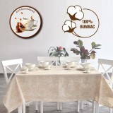 Fata de masa antimurdarire 100% bumbac lily