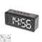 Ceas desteptator 3D LED alb cu FM /Bluetooth /MP3 player multimedia MECHACLOCK Home
