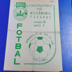 program Constr. Iasi - Nitramonia fagaras