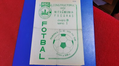 program Constr. Iasi - Nitramonia fagaras foto