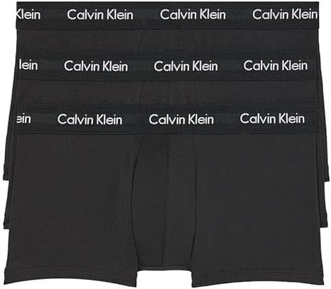 Boxeri Calvin Klein pentru barbati, pachet de 3, negru, Marimea L (91-97cm) - OUTLET