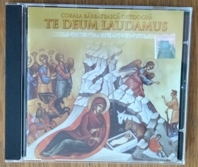 CD ORIGINAL: CORALA BARBATEASCA ORTODOXA TE DEUM LAUDAMUS - DUPA DATINI COLINDAM (2009) [Dirijor DAN MIHAI GOIA] foto