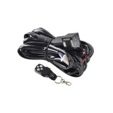 Sistem telecomanda si cablaj pentru proiectoare led cu relee si sigurante 12v Cod: HH-FL4K