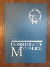 CONSTRUCTII METALICE-D.MATEESCU foto