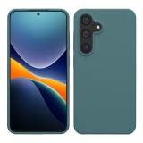 Husa Kwmobile pentru Samsung Galaxy S24, Verde inchis, Silicon, KWM000021KW015C, Carcasa