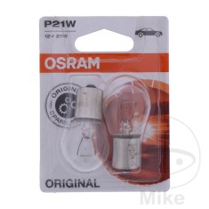 MBS Lampe 12V21W BA15S Osram, 2 BLI Alternative: 1591049, Cod Produs: 1597749MA foto
