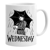 Cana alba personalizata wednesday nevermore academy serial, INOVATIX&reg;. 330 ml