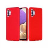 Husa Samsung Galaxy A32 4G Lemontti Silicon Silky Rosu