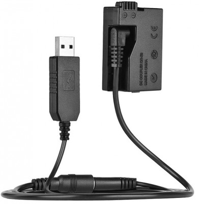 AC adapter USB ACK-E8 coupler DR-E8 LP-E8 replace Canon foto