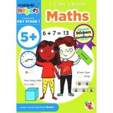 Carte Copii Homework Helper 5+ I Can Learn Maths - Matematica, Activitati Autocolante si Desen, Varsta 5-8 Ani