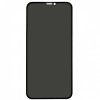 Folie sticla protectie ecran Privacy 5D Full Glue margini negre pentru Apple iPhone XR / iPhone 11