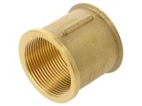 Conector manșon leg. mamă-mamă, alamă CW617N