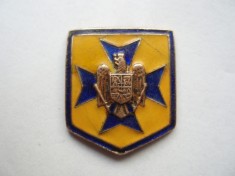 ROMANIA - INSIGNA STRAJA TARII, FORMAT MIC , 1937 , CAROL II , IM1.145