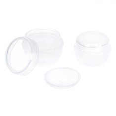 Set Recipiente de Voiaj, 30g și 50g, Capacitate 2 Bucăți, Transparent, Plastic