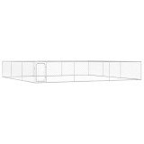 Padoc de exterior pentru c&acirc;ini, 6 x 6 x 1 m, oțel galvanizat