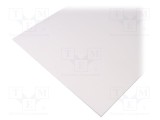 Foaie Albă ANTALIS Dim: 300x500mm Thk: 5mm Toleranţă: 0-1mm