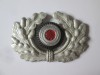 Germania nazistă cuc/semn de arma cascheta ofiter Wehrmacht,dimensiuni:63 x 44 mm