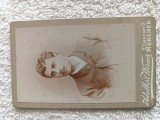 fotografie , domn distins .dimensiuni 11 cm x 6 cm