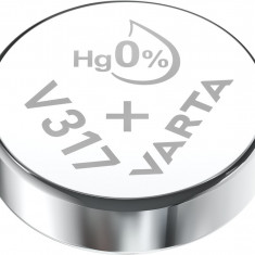 Baterie pentru ceas,1.55V,8mAh, oxid de argint, V317/SR62 Varta, set 10 bucati