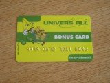 B12 30 - Card comercial - univers all - piesa de colectie