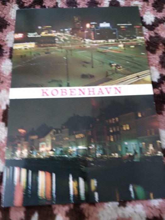CARTE POSTALA -COPENHAGUE CIRCULATA