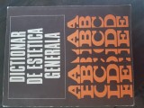 Dictionar de estetica generala Ak