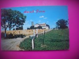 HOPCT 7596 AMISH COUNTRY -FERMA AMISH -SUA-AMERICA DE NORD -CIRCULATA, Printata
