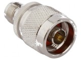 Adaptor N tată RP-TNC mamă PTFE 50&Omega; 11GHz