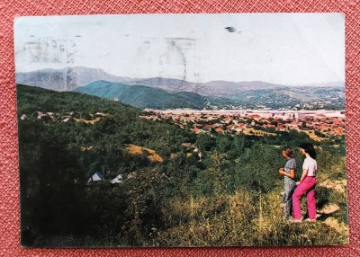 Calimanesti - Vedere generala - Circulata, 1988 foto