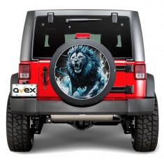 Sticker Auto &quot;Roata de Rezerva&quot; rezistenta la intemperii si raze UV, diametru 55 cm, Cod: AVX-RR10