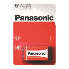 Baterie Panasonic Red Zinc 6F22RZ -9V/1BP, blister 1 buc