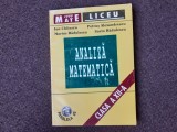 ION CHITESCU PETRUS ALEXANDESCU ANALIZA MATEMATICA CLASA A XII A