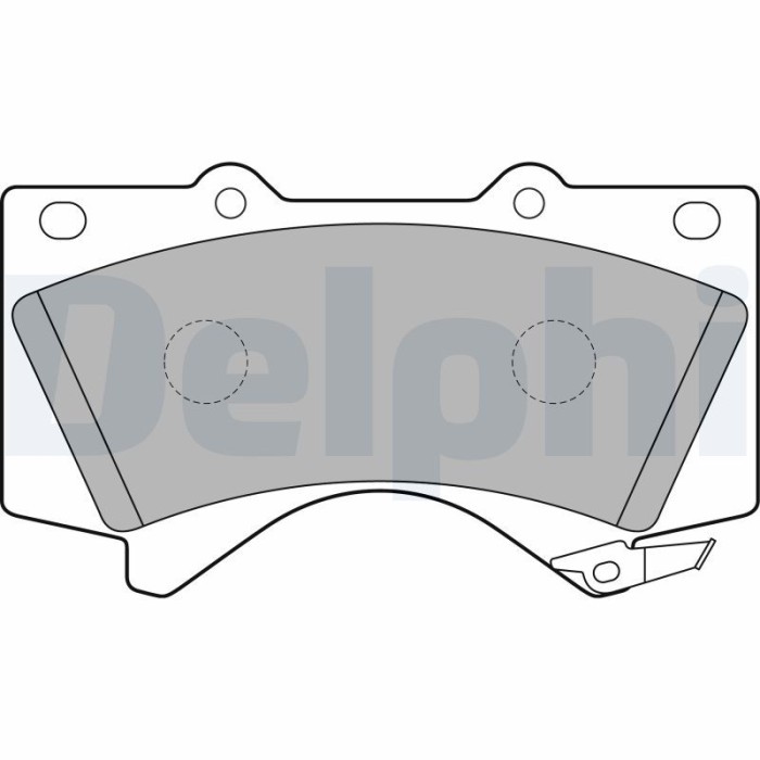 DELPHI LP2134 set placute frana,frana disc