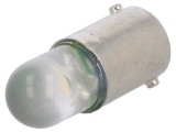 Lampă LED albă 220VDC BA9S