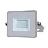 Reflector LED V-Tac, 10 W, 800 lm, 4000 K, lumina naturala, Gri