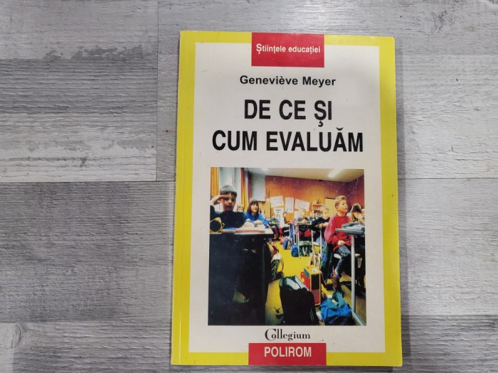 De ce si cum evaluam de Genevieve Meyer