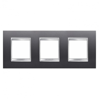 Rama Ornament 3P LUX Gewiss Chorus ardezie GW16226VA foto