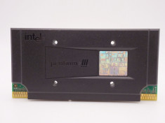 Procesor CPU Intel Pentium 3 III 450 Mhz slot 1 vintage foto