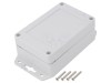 Carcasă universală ABS gri IP67 70x105x40mm, KRADEX