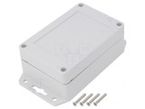 Carcasă universală ABS gri IP67 70x105x40mm