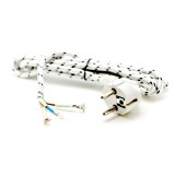 Cumpara ieftin Cablu Alimentare Fier de Calcat Universal 1.5m Alb/Negru