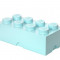 CUTIE DEPOZITARE LEGO 2X4 ALBASTRU AQUA (40041742)