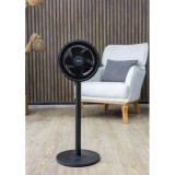 Ventilator cu picior, 3 viteze, putere 65W, diametru grilaj 27cm, inaltime reglabila, recipient parf