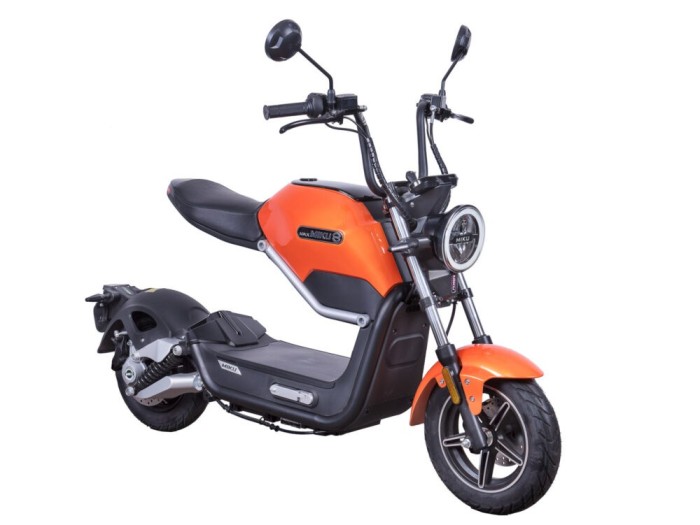 Scuter electric Z-Tech ZT-60-A MIKU MAX EEC, motor 800 W BOSCH, viteza 45km/h - Portocaliu