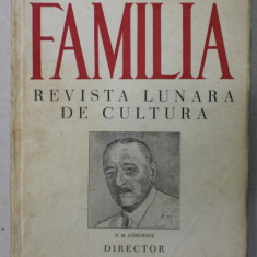 FAMILIA , REVISTA LUNARA DE CULTURA , SERIA III , ANUL VI , No. 6-7 , 1939