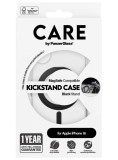 Care By Panzerglass Feature Case Transparent W. Black Kickstand &amp; Magsafe Iphone 16