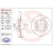 Set disc frana Mazda Cx-3 (Dk) 01.15-, Spate, 281X9,5mm, plin, BREMBO
