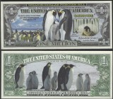 !!! SUA = FANTASY NOTE = PINGUINUL IMPERIAL - 2019 - UNC / SERIA WILDLIFE