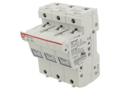 Clemă Siguranțe 14x51mm pentru Șină DIN 50A IP20 foto